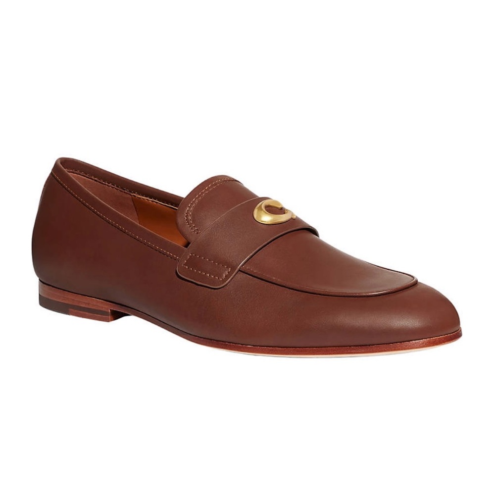 COACH SCULPTED SIGNATURE LOAFERS